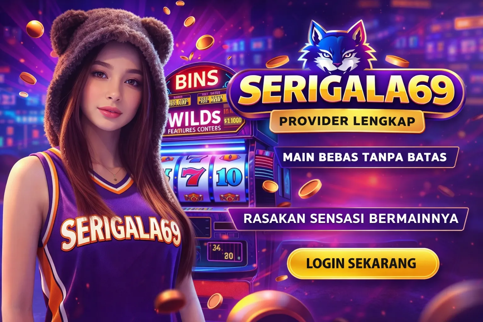 Galeri foto SERIGALA69 • Serigala Malam Beraksi di Hutan Game Fantasi! di Jakarta